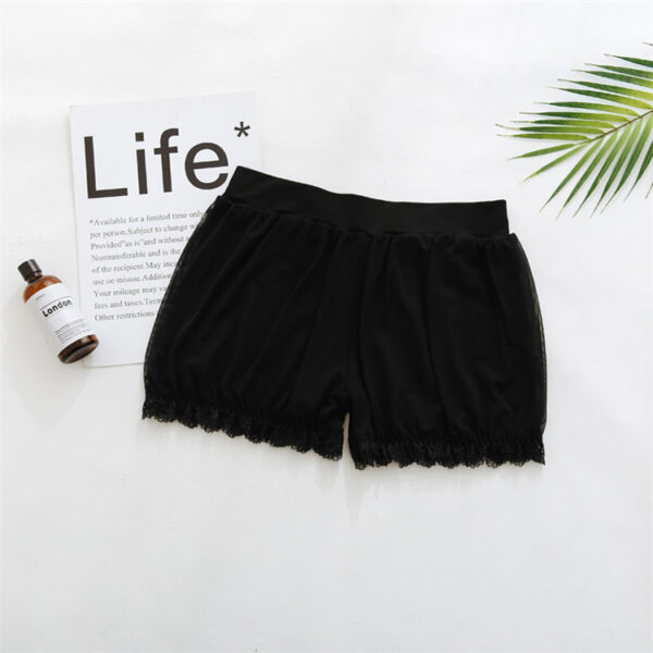 White Lantern Safety Student Girl Anti-empty Leggings Can Wear Three-point Shorts - Image 6