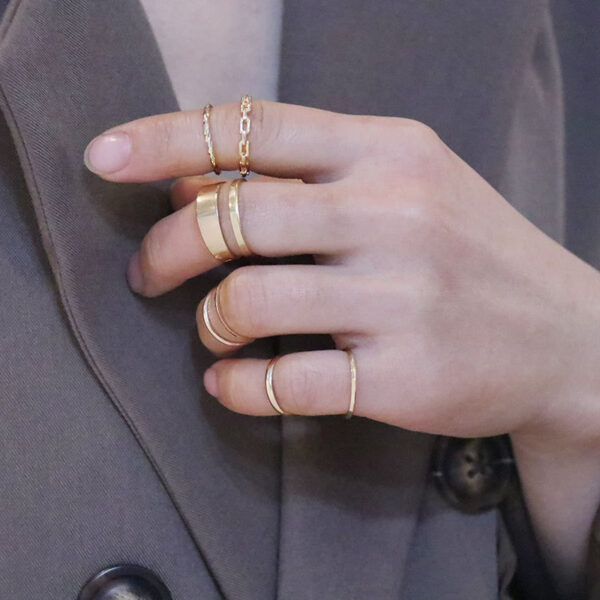 Celebrity Fashion Personality Index Finger Ring Lady - Image 2