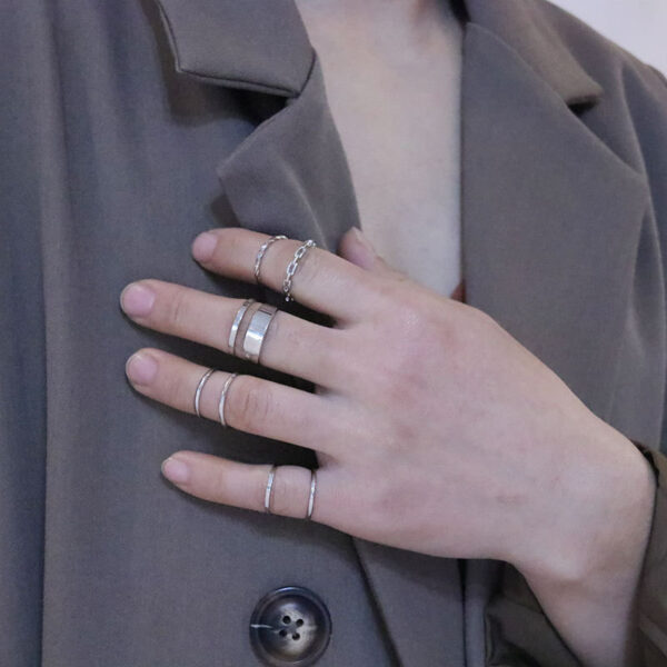 Celebrity Fashion Personality Index Finger Ring Lady - Image 3