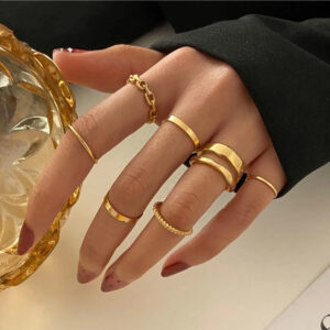 Celebrity Fashion Personality Index Finger Ring Lady