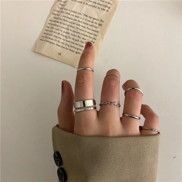 Celebrity Fashion Personality Index Finger Ring Lady - Image 4