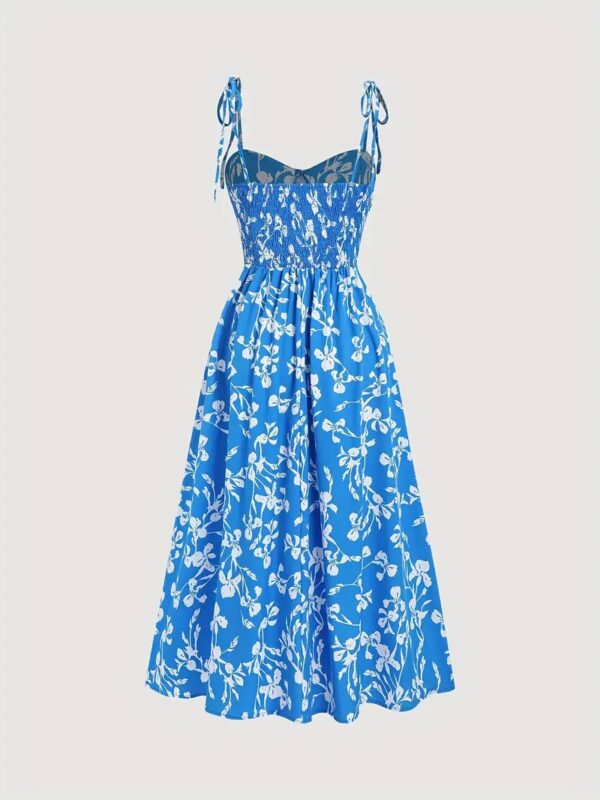 Summer Floral Off-the-shoulder Women's Dress - Image 2