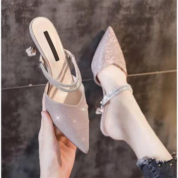 Baotou Sandals Women Stiletto Heels - Image 2