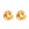 All-match Twisted Alloy Stud Earrings For Women - Image 3