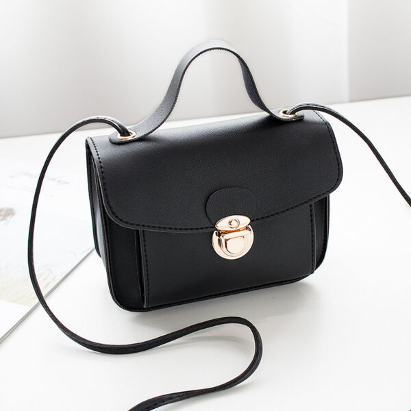 Women Fashion Shoulder Bag PU Envelope Bags Women Solid Crossbody Messenger Handbag - Image 4