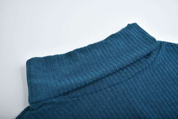 Women's Lapel Pullover Knit Sweater - Image 8
