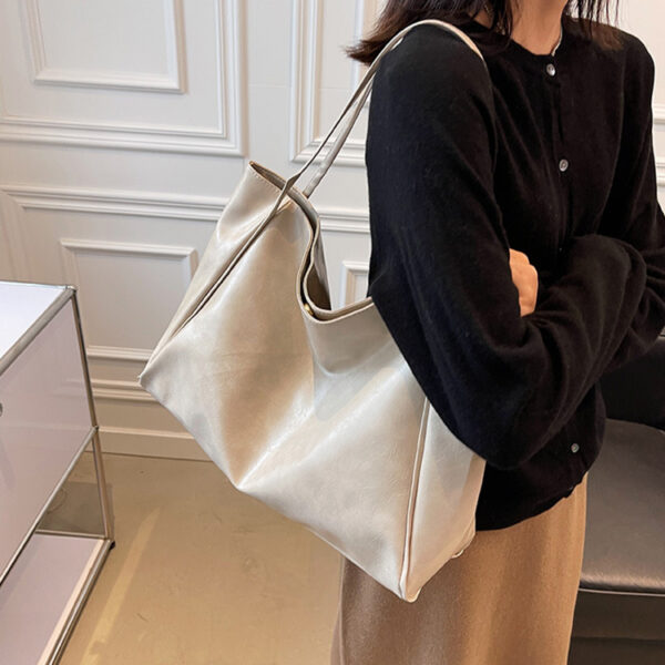 Vintage Shoulder Bags For Women Large Capacity Handbag Tote Bag - Image 2