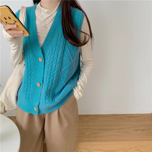 Women Sweaters Wear Korean Style Loose Clothes - Image 3
