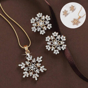 ❄️ Snowflake Jewelry Set – Valentine’s Day Exclusive Gift