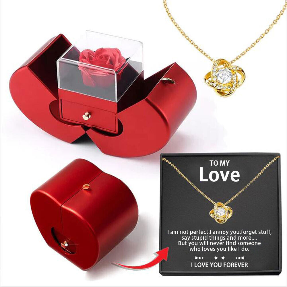 Four-Leaf Clover Necklace Gift Set – Valentine’s Day Exclusive - Image 3